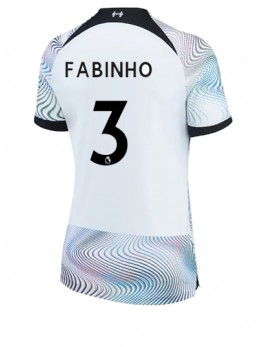 Liverpool Fabinho #3 Auswärtstrikot für Frauen 2022-23 Kurzarm